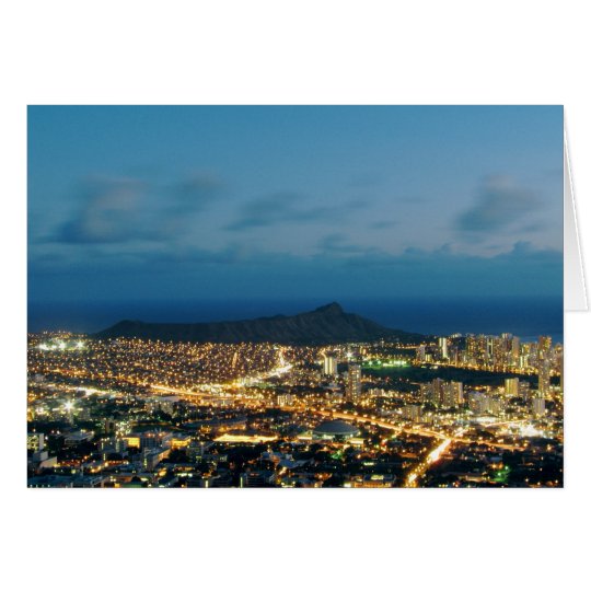 Waikiki Sunset Card