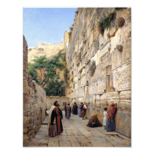 Wailing Wall   Gustav Bauernfeind   Photo Print