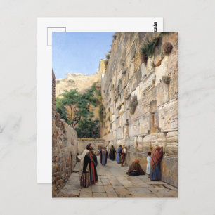 Wailing Wall   Gustav Bauernfeind   Postcard