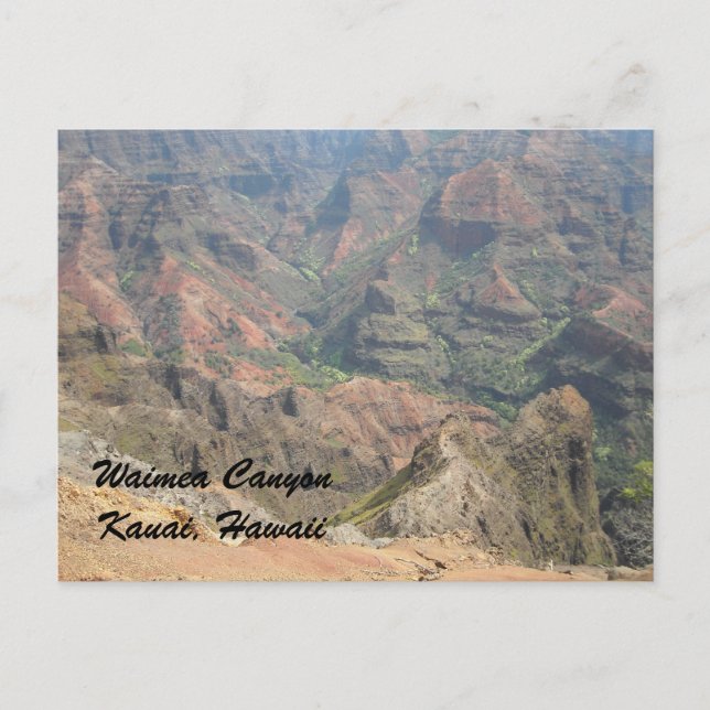 Waimea Canyon Kauai, Hawaii Postcard (Front)
