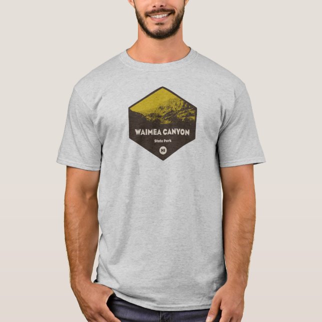 Waimea Canyon State Park Hawaii T-Shirt (Front)
