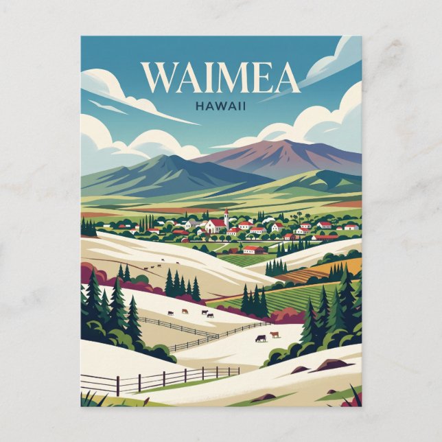 Waimea USA Postcard (Front)