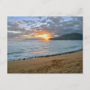 Wainiha Bay, Kauai, Hawaii, Sunrise Postcard