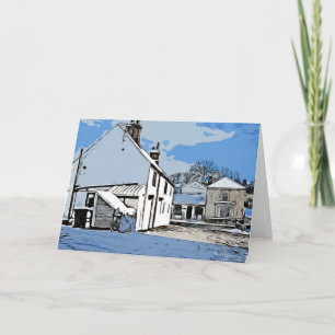 Wainscoats Cottage, Harthill with Woodall. Card