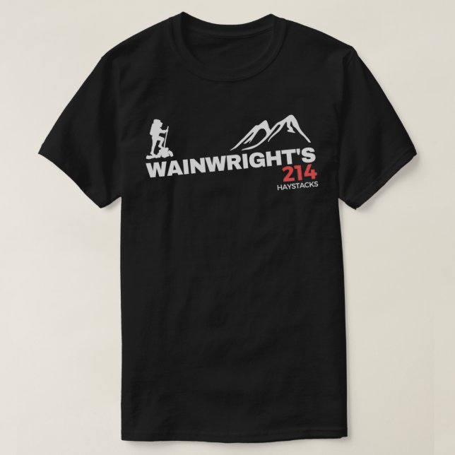 Wainwrights 214 Haystacks T-Shirt (Design Front)