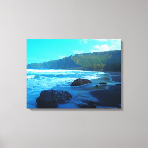 Waipio Valley Big Island Hawaii toile pittoresque