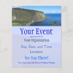 Waipio Valley Event Flyers