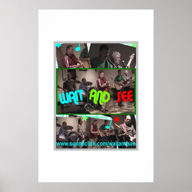 WAIT AND SEE POSTER (Front)