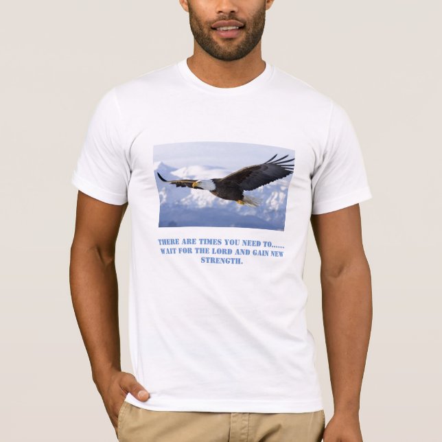 Wait for the Lord T-Shirt (Front)