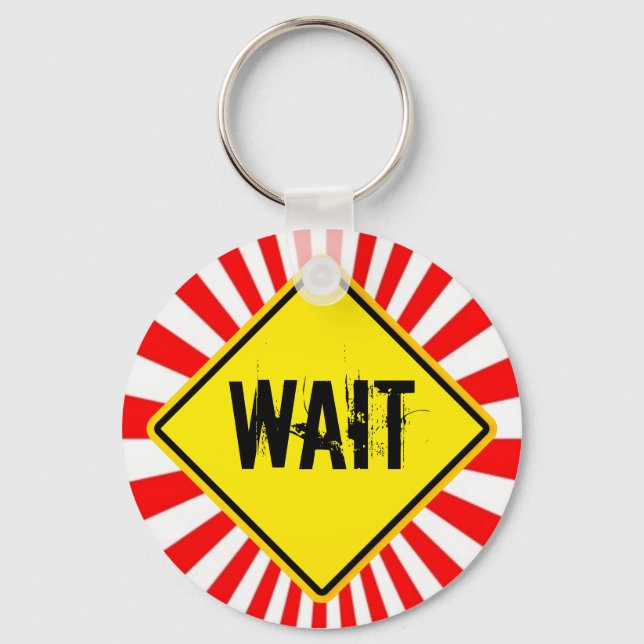 wait keychain (Front)