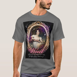 WAIT Story Fairy Tales Cute Men Women Loose Art Bl T-Shirt