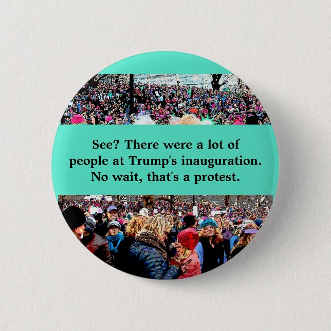 Wait that's a protest 2 inch round button (Front)