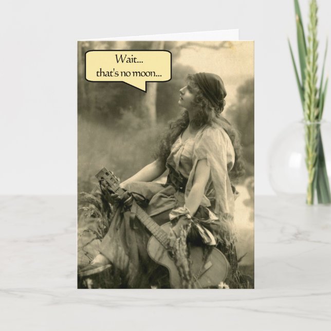 "Wait...that's no moon" May the Fourth Be With You Card (Front)