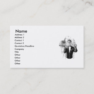 Waiter Business Card