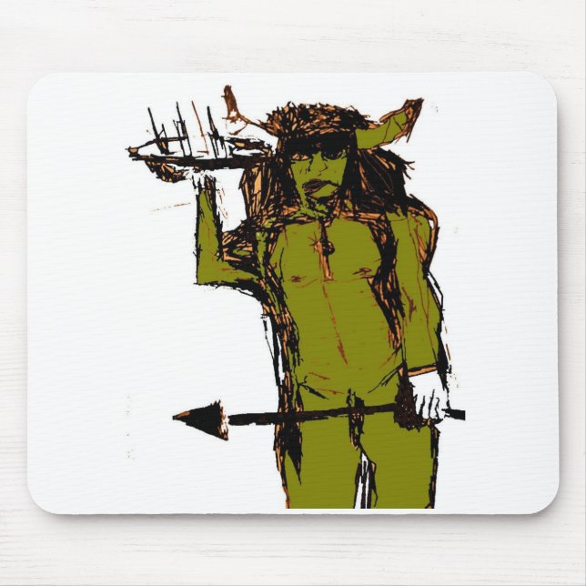 WAITER OF WARRIORS MOUSE PAD (Front)