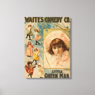 Waite's Comedy Co. Little Queen Mab Play Canvas Print