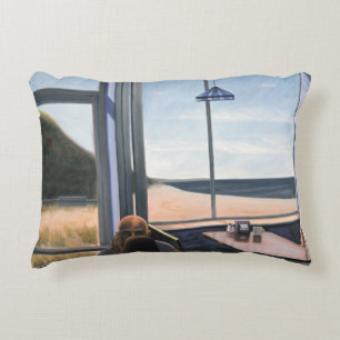 Waiting 2002 2 decorative pillow