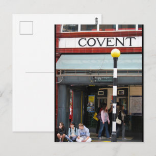 Waiting at Covent Postcard