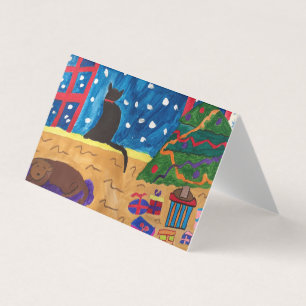 Waiting For Christmas Holiday Card