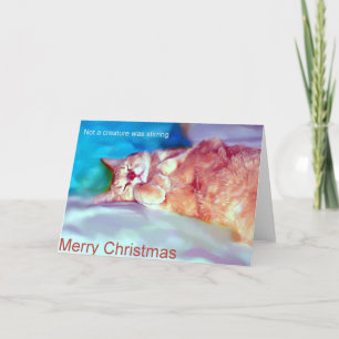 Waiting for Christmas Holiday Card