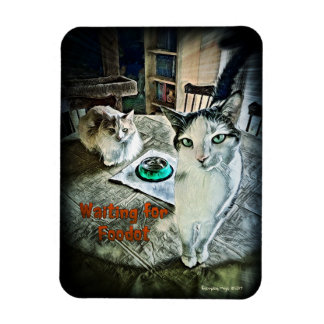Waiting for Foodot 3" x 4" Flexible Magnet