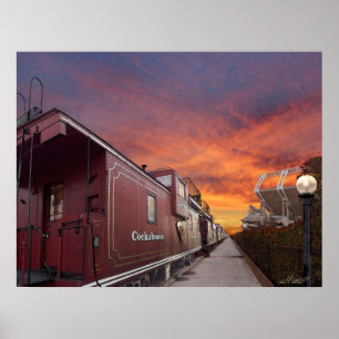 Waiting For Game Day Poster