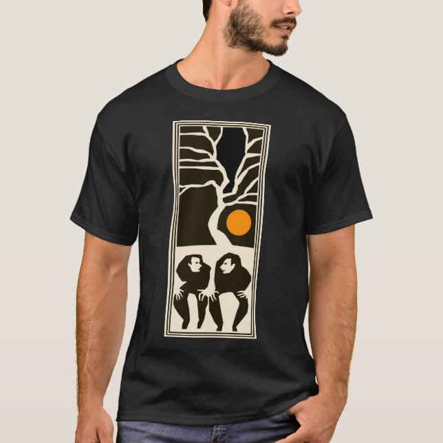 Waiting for Godot T-shirt (Front)