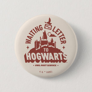 Waiting for my Letter to HOGWARTS™ 2 Inch Round Button