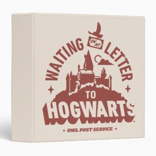 Waiting for my Letter to HOGWARTS™ Binder