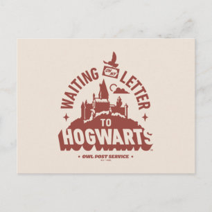 Waiting for my Letter to HOGWARTS™ Postcard