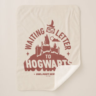 Waiting for my Letter to HOGWARTS™ Sherpa Blanket