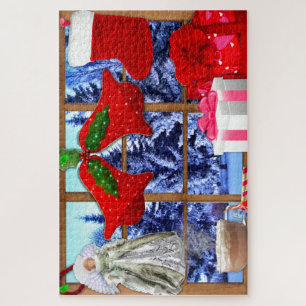 Waiting for Santa Claus 1,014 Pieces Jigsaw Puzzle