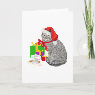 Waiting for Santa Holiday Card
