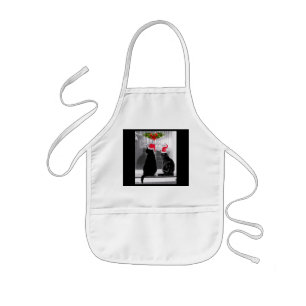 Waiting For Santa Kids Apron