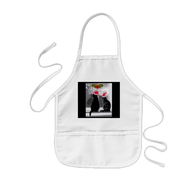 Waiting For Santa Kids Apron (Front)