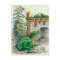 Waiting for Santa - postcard