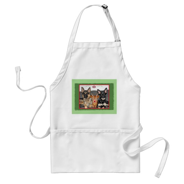 Waiting for Santa Standard Apron (Front)