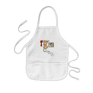 Waiting for Santa T-shirts and Gifts Kids Apron