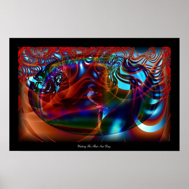 Waiting For That New Day. Poster (Front)