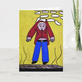 Waiting for the Drop Card