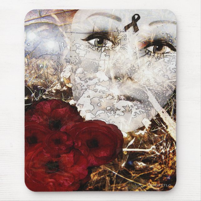 Waiting for the Worms Mouse Pad (Front)