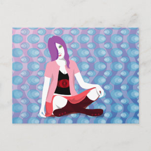 "Waiting for You" Postcard