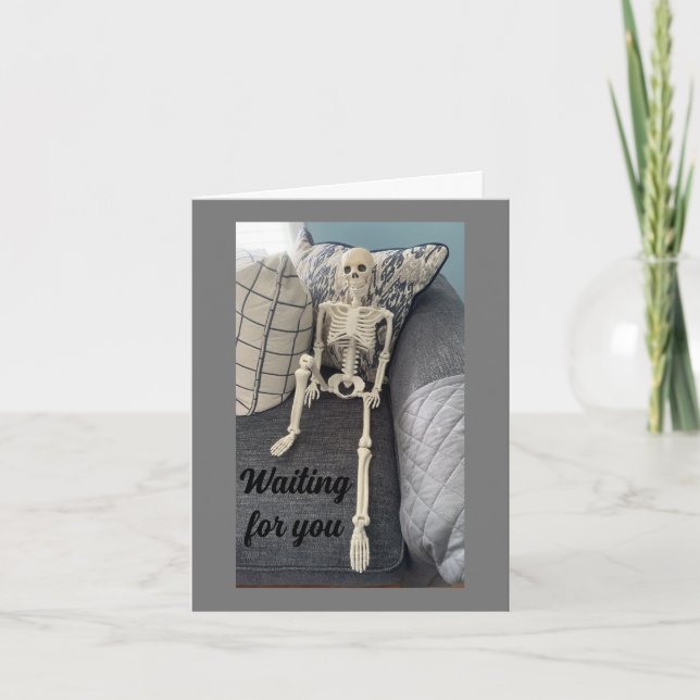 WAITING FOR YOU "TOOK LOOK YOUR AGE" CARD (Front)