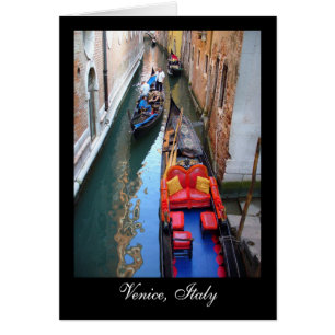 Waiting Gondola in Venice Italy