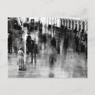 Waiting in Grand Central Station Postcard
