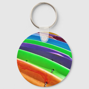 Waiting Kayaks Keychain