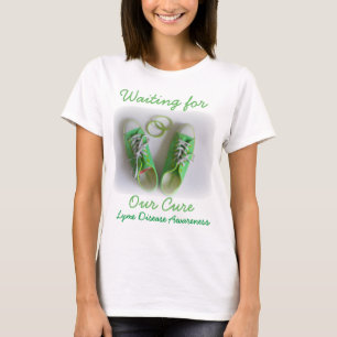 Waiting on a Cure Lyme Disease Awareness T-Shirt