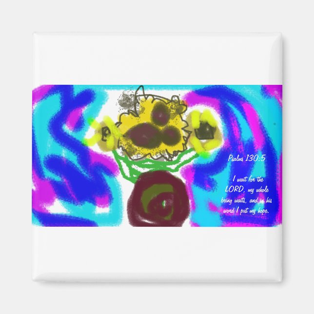 waiting on Jesus  Magnet (Front)