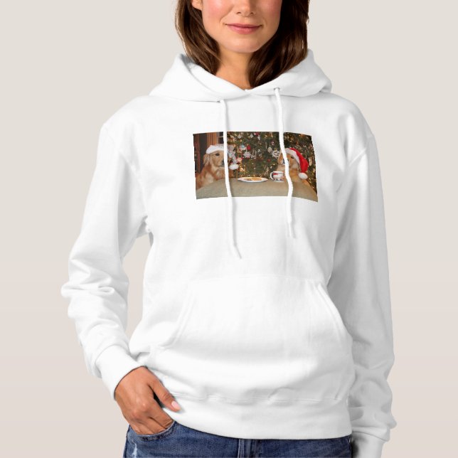 Waiting on Santa Hoodie (Front)