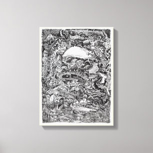 Waiting out the Maelstrom Canvas Print